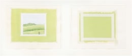 SYLVIA PLIMACK MANGOLD, 5PM Diptych Spring, 1978