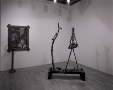 Installation view at Rhona Hoffman Gallery, Italo Scanga, Sculpture, 1984