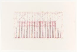 Julia Fish,&nbsp;Trace I: After Threshold, Southwest- One (Spectrum- Red), 2016