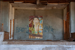 Installation view:&nbsp;Abandoned School,&nbsp;2020, New Mexico. Image courtesy of Joshua Hagler.&nbsp;, &nbsp;