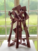 Joel Perlman, Red Tower, 1989, Bronze, 31 x 18 x 14 inches