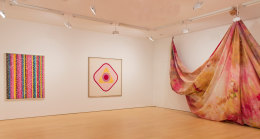 ALMA THOMAS, Untitled, Study for Azaleas Sway with the Breeze, c. 1968, KENNETH NOLAND, Missus, 1962