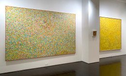 Left to right: Fairy, Untitled (64), Yellow Painting No. 7