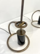 Counterweight Scrittoio Brass Table Lamp by Angelo Lelli for Arredoluce