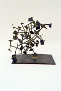 Harry Bertoia Welded Steel and Brass Sculpture, 2