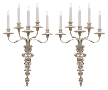 Neoclassical Revival Sconces by E. F. Caldwell