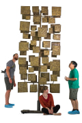 Harry Bertoia Sculpture Screen Commissioned by Florence Knoll, Scale Shot