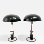 Counterweight Scrittoio Brass Table Lamp by Angelo Lelli for Arredoluce