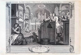 William Hogarth, The Industrious &lsquo;Prentice performing the Duty of a Christian