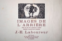 Jean-&Eacute;mile Laboureur, Images de l'Arri&egrave;re: Le Petit Marchand d'Images (Frontispiece)