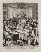 William Hogarth  The Reward of Cruelty, pl. 4 from the complete set of four, 1751