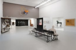 Installation view,&nbsp;Motherwell, Segal, Stella,&nbsp;October 18, 2023 - April 27, 2024, The Margulies Collection at the Warehouse