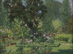 John F. Enser (1898-1968), Hermann Dudley Murphy&#039;s Garden, Lexington, Massachusetts, c. 1930