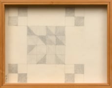 This is an image of a work on paper made by Ruth Vollmer in 1977 titled: 8/7/77.