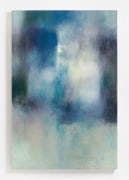 This is an image of a painting made by Rebecca Purdum in 1993 titled: Blue Passing.