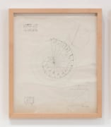 This is an untitled work on paper made by Ruth Vollmer in 1971.
