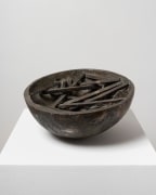 This is an image of a bronze sculpture made by Ruth Vollmer in 1962 titled: Cosmic Fragments.