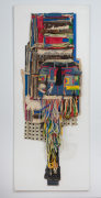 Noah Purifoy, &quot;For Lady Bird, SLR&quot;, 1989, mixed media assemblage, 72-1/4 by 28-1/4 by 6 inches.