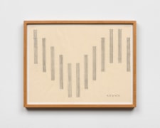 This is an image of a work on paper made by Ruth Vollmer in 1978 titled: 8/12/78.