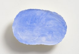 This is an image of an artwork made by Abby Robinson in 2023 titled: Form (Guerra Cobalt).