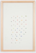 This is an untitled work on paper made by Ruth Vollmer in 1978.