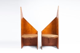 Herv&eacute; Baley's large chairs front views