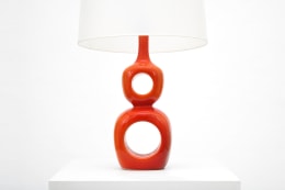 Unknown artist table lamp detail