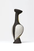 Gilbert Valentin/Les Archanges' ceramic pitcher, side view