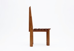 Dominique Zimbacca's &quot;Sculpture&quot; chair, full side view