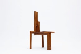 Dominique Zimbacca's &quot;Sculpture&quot; chair, full diagonal view