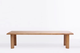 Charlotte Perriand's dining table, full straight view
