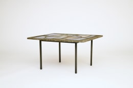 Jacques Avoinet's coffee table, diagonal view