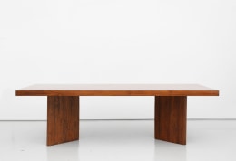 Pierre Jeanneret's Library table, full straight view