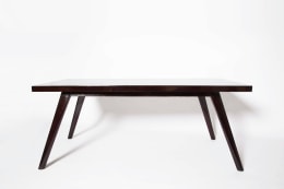 Pierre Jeanneret's dining table straight front view