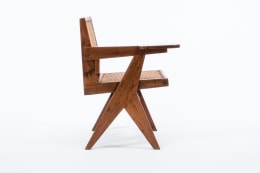 Pierre Jeanneret's &quot;Classroom&quot; chair side view