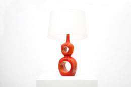 Unknown artist table lamp side view