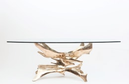 Fred Brouard's &quot;Grande Ail&eacute;e&quot; dining table straight view