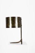 French 1960/70 Table Lamp, c.1960-70 Metal 17H x 10Dia inches