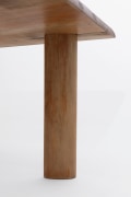 Charlotte Perriand's dining table, detailed view of leg from underneath