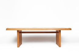 Pierre Chapo's &quot;T20A&quot; dining table straight view