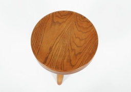 Charlotte Perriand's low stool, aerial view of top