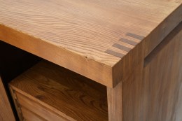 Pierre Chapo's &quot;R16&quot; sideboard detail of joinery