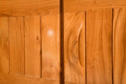 Maison Regain's sideboard, detailed view of handles