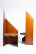 Herv&eacute; Baley's large chairs front and side view