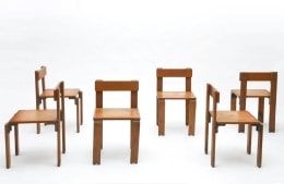 George Candilis' set of 6 chairs view one