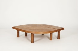 Image of Pierre Chapo &quot;T22C&quot; coffee table, c. 1970