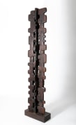 Side view of sculpture, left focus.