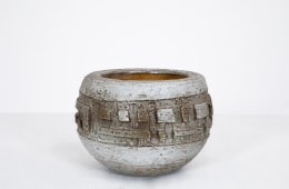 Marius Bessone's ceramic bowl, straight full view