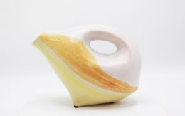Mado Jolain's ceramic pitcher, side view