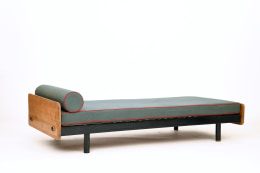 Jean Prouv&eacute;'s daybed, full diagonal view